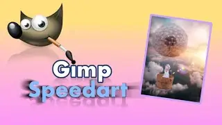 Gimp Speedart -- Surreal Dandelion Balloon Photo Manipulation