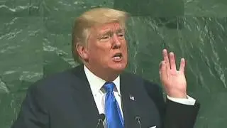 Donald Trump trying to say 