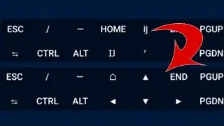 How to fix arrow keys not displaying properly in Termux