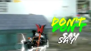 Don't Say❤ | 4 Finger Claw + Gyroscope⚡⚡⚡ | PUBG MOBILE Montage