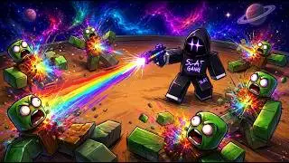 Using OVERPOWERED LOADOUTS To Survive INFINITE WAVES in Survive Zombie Arena! (Roblox)