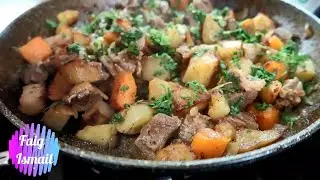Тушеная баранина с тыквой Азербайджанская кухня