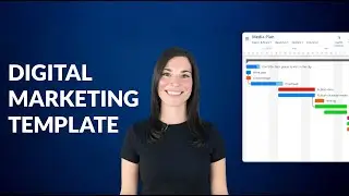 Digital Marketing Template | Instagantt
