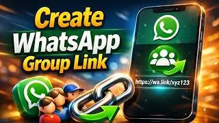 How to Create WhatsApp Group Link | Create WhatsApp links