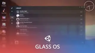 Project Glass - Alpha Preview #1 (OS UI - Made with Unity)