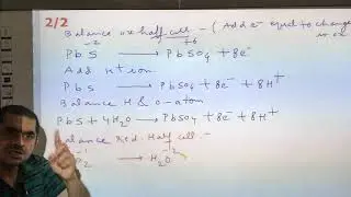 Ion Electron Method for Balancing Redox Reactions