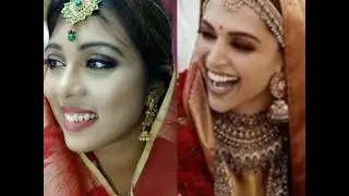 DEEPIKA PADUKONE BRIDALWEDDING LOOK  Step By Step Full Makeup Tutorial