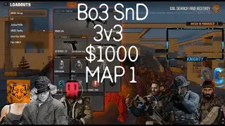 OC | Knighty plays a BO6 SnD $1k wager. #1PAKISTANIPOV