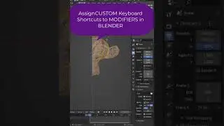 Blender - Assign keyboard shortcuts to modifiers