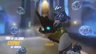 Overwatch PotG - It takes 1 ZennyBoi to shutdown 2 Bastions