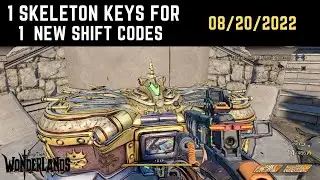 1 SKELETON KEYS FOR ONE SHIFT CODE TINY TINA'S WONDERLANDS 8/20/22