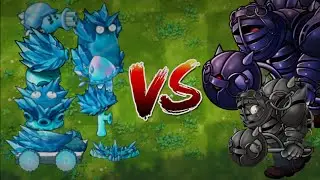 PVZ Fusion RH 2.1.5 - All Ice Plants Vs Mega ZOMBIE - Hard Challenge | Who will win?