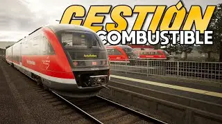 🛢️ LLEVAMOS un tren CASI sin DIESEL 🚊 Train Sim World 4
