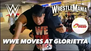 WWE MOVES IN MALL  | GLORIETTA OZINE FEST SUMMER  2023 (PHILIPPINES)