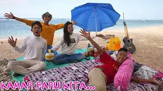 BIKIN KAMAR DIPANTAI 24 JAM, TIBA TIBA SI BIAN MENGHILANG BIKIN PANIK! | Mikael TubeHD