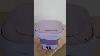 Маленькая, переносная, стиральная машинка, очень удобная для поездок, НЕ РЕКЛАМА