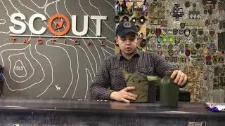 Scout Tactical. Огляд фляги Французької армії з чохлом і підстаканником