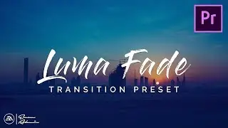 FREE Luma Fade Transitions Preset for Adobe Premiere Pro (Tutorial)
