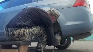 Обработка кузова пушечным салом.