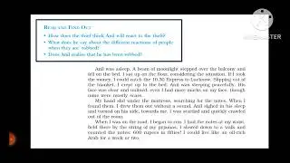 The Thief's Story Grade 10, Footprint Without Feet