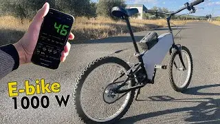 Como Hacer BICICLETA ELECTRICA Casera de 1000W +46Km/h  !!!