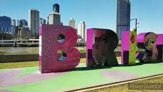 Brisbane sign, Queensland Australia