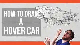 How to draw a Hovercar