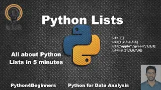 Python List [P14].... All about Python List in 5 minutes 