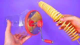 Make an Amazing Potato Cutter Appliance with Recyclable Materials