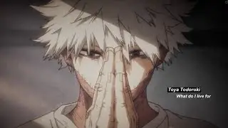 Toya Todoroki {Dabi} - What Do I Live For {amv}