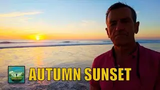 Autumn Sunset Costa Ballena Rota Cádiz Andalucía Spain 4K