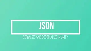 Serialize & Deserialize JSON format in Unity