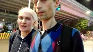 Поездка в Китай. Вечерняя прогулка