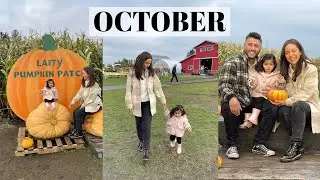 OCTOBER VLOG | Pumpkin Patches & Halloween