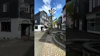 Mesmerizing stroll through German mountain town breathtaking views, quaint streets. 