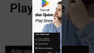 How to Off Auto Update in Playstore🔥 | #playstore