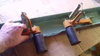 Параллельный  универсальный  упор , с прижимами.