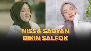 8 Foto Close Up Nissa Sabyan yang Cantik dengan Mata Coklat dan Lesung Pipinya
