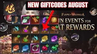 Flame of Valhalla Global & New 15 Giftcodes August | All 15 Redeem Codes Flame of Valhalla Global