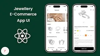 Jewellery Ecommerce App UI in React Native Expo | Jewellery Shopping App UI in React Native