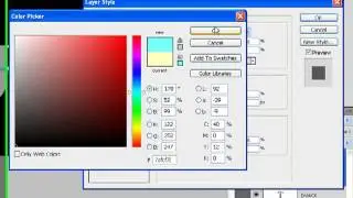 Photoshop'ta Yazının İçinden Işın Geçirmek