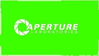 Aperture science intro | Green screen