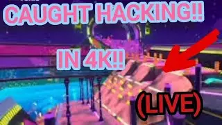 I got caught hacking in Fall guys😳(LIVE) (GONE WRONG)