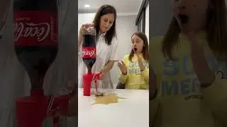 Короче говоря Алинка проверяет лайфхак Alinka can’t drink Coca Cola 