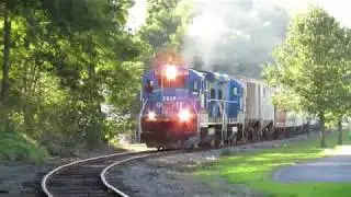 Finger Lakes Railway Switches Phelps, JCT. and Heads east to Geneva.