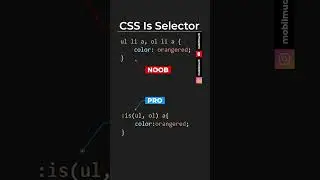 CSS Is Selector 