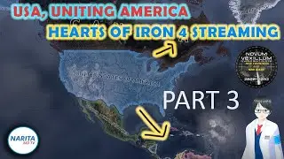 【HOI4】Uniting America #3 - Novum Vexillum USA【Narita MD】