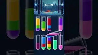 Water Sort & Help The Girl Level 78 #CorianderGaming