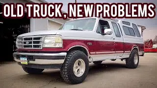 My OBS Ford F150 Has MAJOR Problems!  Rear Brakes and Oil Pressure Sender Repair
