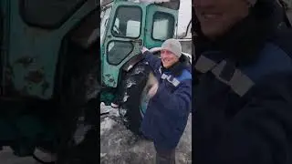 новый обладатель трактора т-40ам